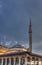 Exterior view to Ethem Bey Mosque at Skanderbeg square, Tirana, Albania