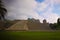 Exterior view to Huaca Huallamarca pyramid, Lima, Peru