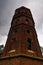 Exterior view to Old water tower in Zaraysk, Moscow region, Russia