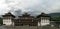 Exterior view to Tashichho dzong, Thimphu Bhutan