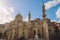 Exterior View to the Very Beautiful Example of Islamic Art -  â€‹Egyptian Abu al-Abbas al-Mursi Mosque in Alexandria