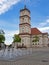 Exterior view of the town church of the residential town of Neustrelitz, Germany