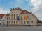 Exterior view of the town hall of the residential town of Neustrelitz, Germany