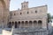 Exterior views facade of San Esteban Convent in Salamanca (Spain