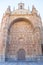 Exterior views facade of San Esteban Convent in Salamanca (Spain