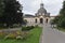 Exterior views of the Sanctuary of Loyola Basilica, Basque Country, Spain