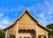 Exterior of the Viharn, ceremonian hall of the Wat Chedi Luang temple in Chiang Mai, Northern Thailand