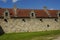 Exterior wall and cannons at the historic Fort Ticonderoga in Upstate New York.