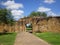 Exterior wall and entrance, Mission San Jose