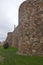 Exterior Wall Of The Monumental City In Astorga. Architecture, History, Camino De Santiago, Travel, Street Photography. November 1