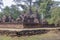 Exterior wall and ruins  of Banteay Srei, Siem Reap, Cambodia