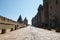 Exterior walls of the citadel of carcassonne