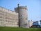 Exterior of Windsor Castle Tower in England UK