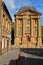 The external historical facade of Arthur Rimbaud Museum, located in Charleville Mezieres, Ardennes, Grand Est, France