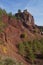 Extinct crater of volcano from Racos, Brasov, Transylvania, Romania