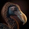 extinct flightless bird Dodo portrait