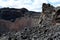 Extinct volcano in the national Park Pali Aike in the South of Chile.