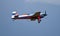 Extra 330 aerobatic airplane flying
