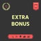 Extra bonus - button . Graphic elements for your design