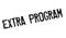 Extra Program rubber stamp