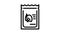 extra virgin olive oil sachets line icon animation