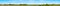 Extra wide panoramic landscape. Summer field