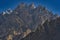 Extraordinarily beautiful Passu Cathedral Mountain Peak in Passu Valley