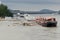 Extraordinary flood, on Danube river in Bratislava