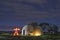 Extraterrestrial night photography in the round houses of Ceclavin in Extremadura