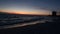 An extravagant sunset over a Florida beach