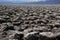 Extreme climate at Devil`s Golf Course in Death Valley, California
