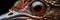 An extreme close - up of a hummingbird beak revealing the intricate texture and structure of this remarkable bird