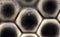Extreme magnification - Horse Fly compound eye , 100x magnification