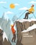 Extreme Mountaineering Illustration