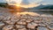 Extreme weather events, including heat waves and drying lakes, exacerbate climate change\\\'s impact on summer