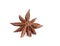 Extremely closeup view of anise star, Star anise spice fruits an