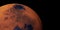 Extremely detailed and realistic high resolution 3D illustration of a terraformed Mars like Planet