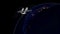 Extremely detailed and realistic high resolution 3D image of ISS - International Space Station orbiting Earth. Shot from space