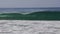 Extremely huge big surfer waves at beach Puerto Escondido Mexico