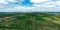 Extremely Wide View of Rural Springtime Wisconsin