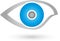 Eye abstract, security and Eye doctor logo