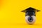 Eye ball with mortarboard