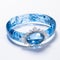 Eye-catching Blue Topaz And Diamond Bangle By Mahiro Maeda