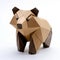 Eye-catching Origami Bear With Bold Structural Designs
