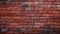 Eye-catching Red Brick Wall Background With Smokey Texture