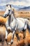 The Eye Catching Story of Wild Horses on Watercolor Canvas