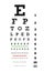 Eye chart VECTOR