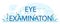 Eye examination typographic header. Eyesight diagnosis and vision laser