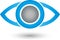 Eye, eye digital, eye doctor logo