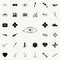 eye with farsightedness problems icon. Medicine icons universal set for web and mobile